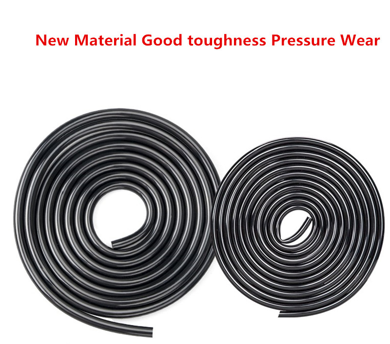 8/11mm Tuin Water PVC Slang 3/8 ''Bewatering Slang Tuinirrigatie Buis met Zwarte Snelkoppeling