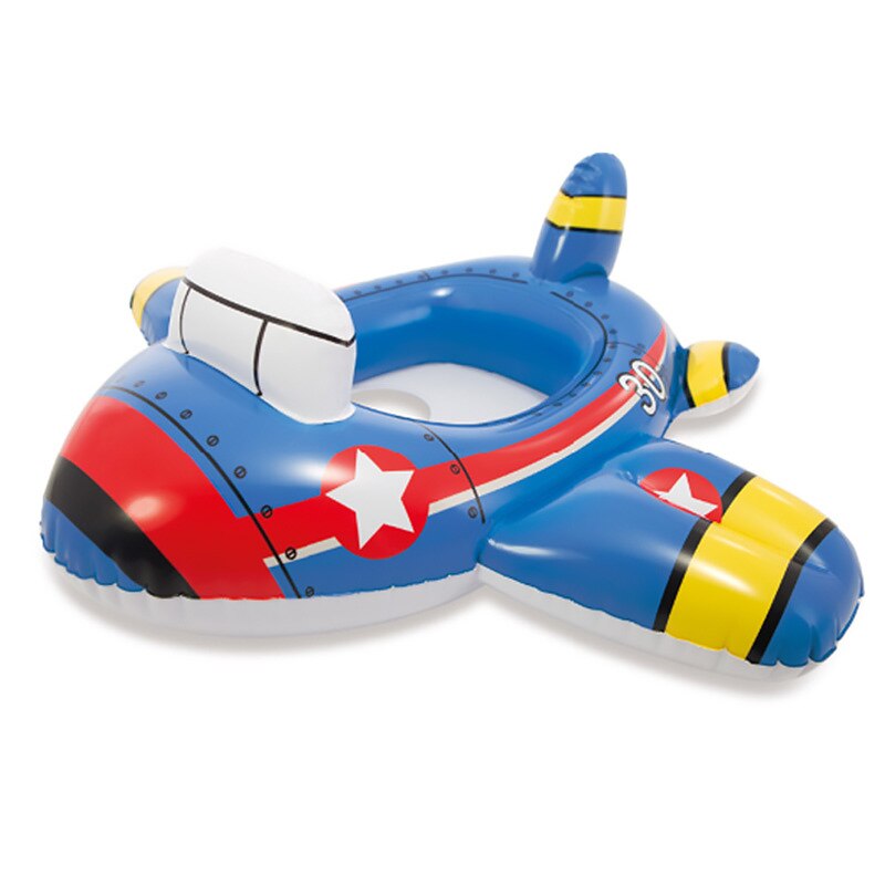 Flotador de asiento de natación con forma de dibujos animados para niños, anillo inflable para natación, accesorios para piscina de verano, círculo de seguridad