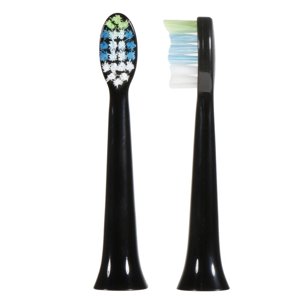 2 Pcs Premium Sonic Toothbrush Heads Adults For Rooman Electric Toothbrushes