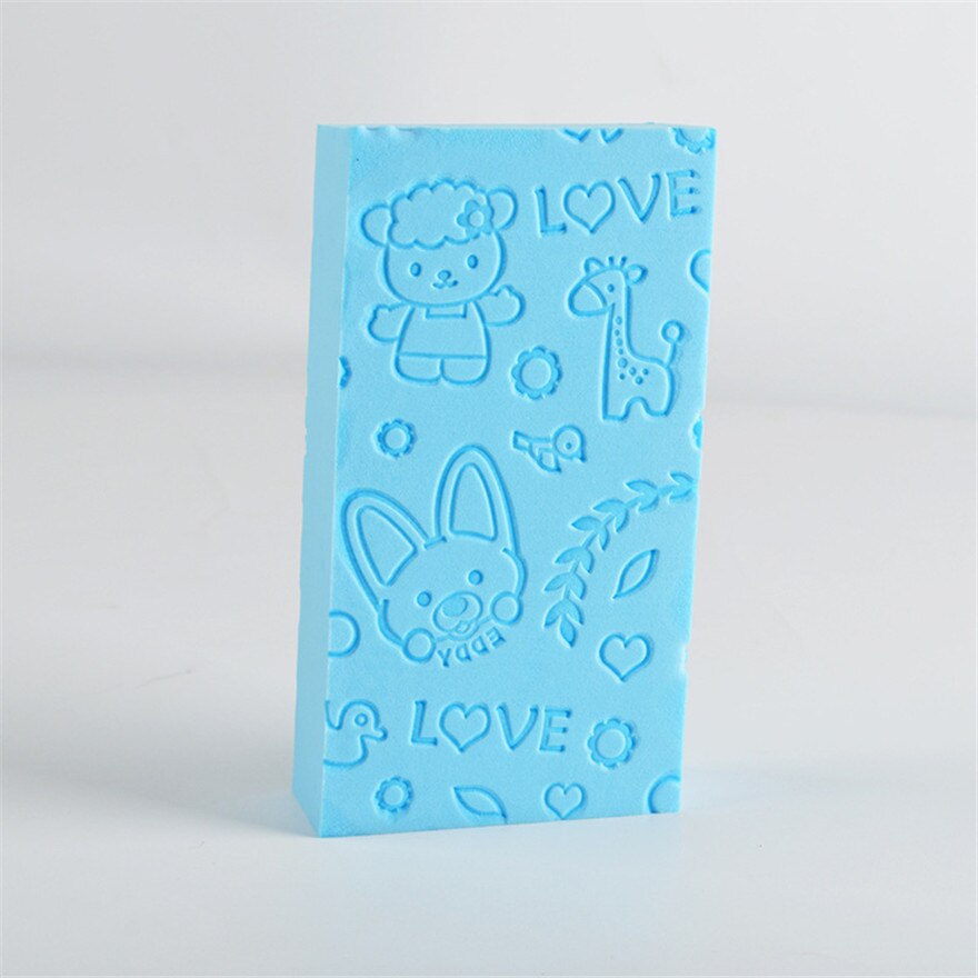Magie Schlecht Schwamm Peeling/Tote Haut Zu Entfernen Schwamm Körper Massage Reinigung Dusche Pinsel Schlecht Werkzeuge Schlecht Für freundlicher Erwachsene: Blau