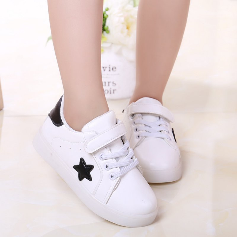 Luminous Sneakers Shoes Led Children Kids Lighting Shoes Girls Boys Light Up Glowing Shoe Size 21-25