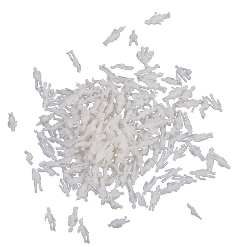 Personne modèle: 200 pièces, échelle 1: 75, personne de construction de Train pour aménagement et 100 pièces, échelle 1: 100, Style blanc assorti