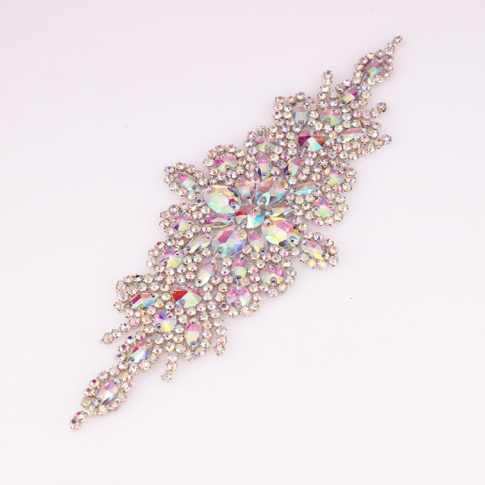 Hox Fix Iron On Rhinestone Applicaties Voor Wedding Riem Schoenen Jasje Sieraden Diy Naaien Op Strass Applicaties Bridal Accessoires