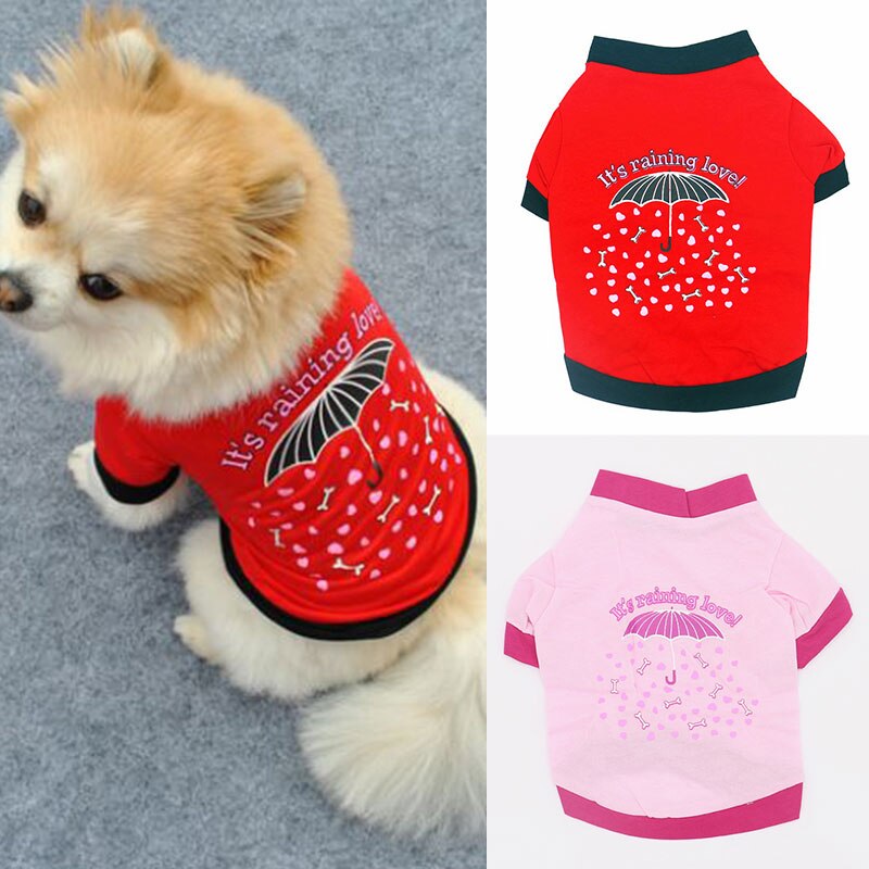 Cheap Dog Clothes Cute Dog Vest Shirt Pet Clothing for Dogs Costume Cotton Puppy Pet Clothes for Small Dogs Outfits Ropa Perro