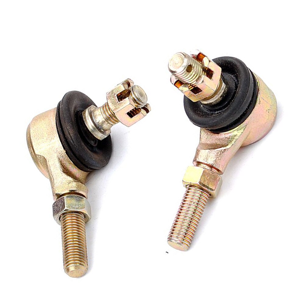 1Pair Tie Rod Ball Joint Connectors For 110 125cc Chinese ATV Quad 4Wheeler Metal Accessories Durable