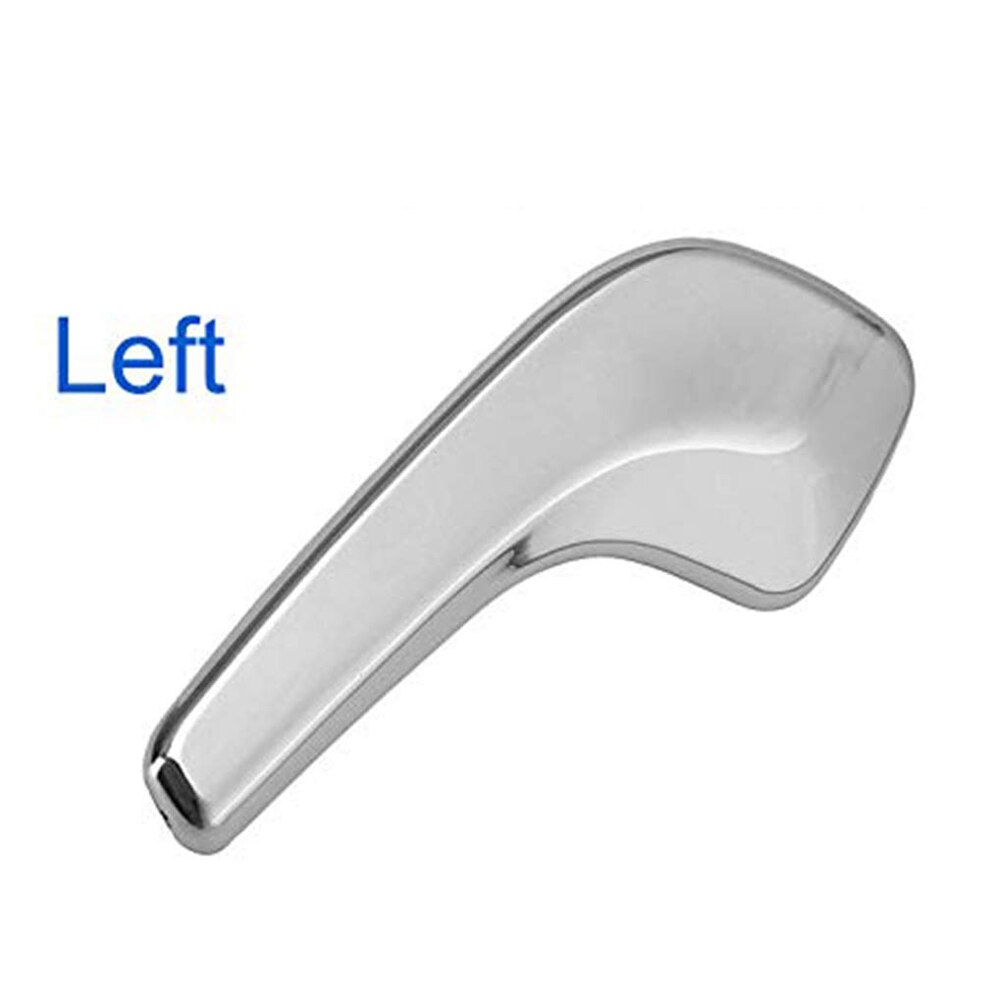 Car Interior Door Handle Push Pull Easy Install Chrome Accessories Parts Replacement Auto Passenger For Vauxhall Corsa D: Left