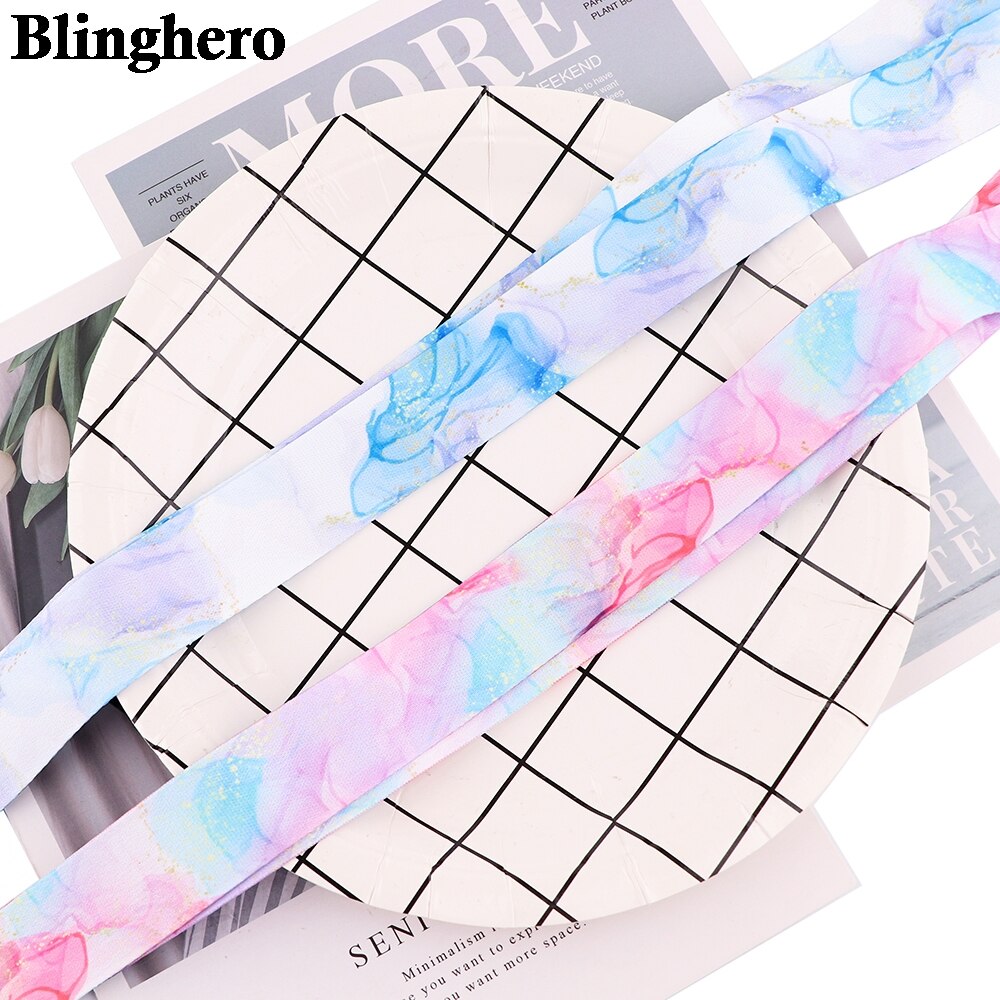 CB608 Marble Printing Neck Strap Keychain Lanyard For Keys Women ID Badge Holder Keycord DIY Hanging Rope Cell Phone Accessories