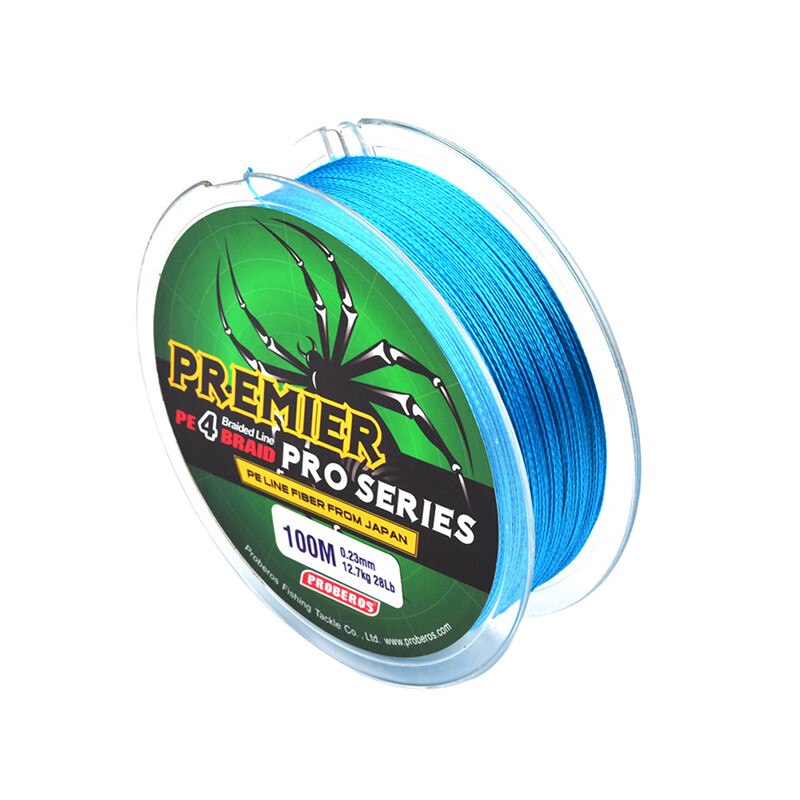 100M Fishing PE Line Red/Green/Grey/Yellow/Blue braided fishing line available 8LB-100LB PE Line Fishing Tools: L / 8.0