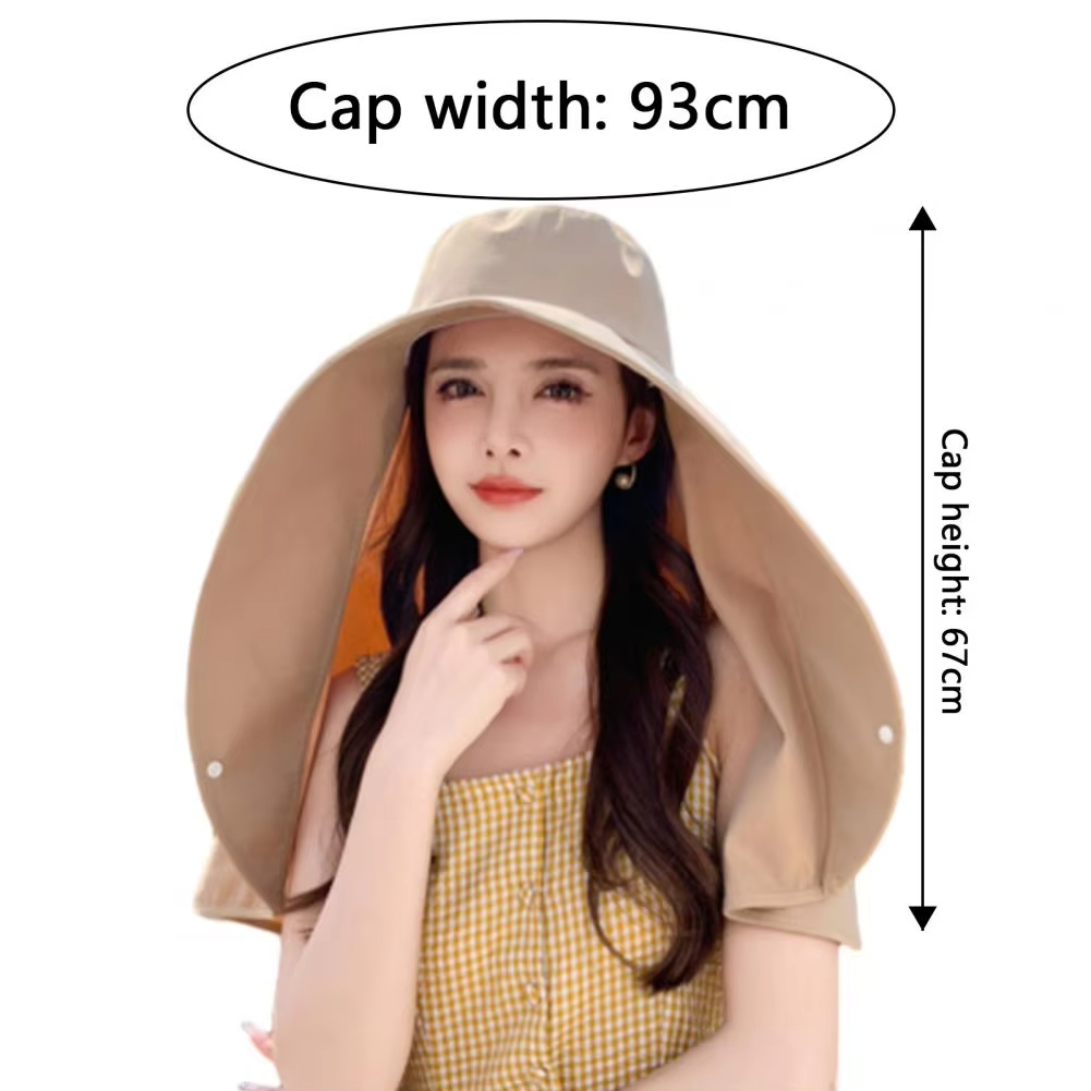 Chapeau de soleil version large pour l'extérieur, évacuation de l'humidité, respectueux de la peau, respirant, sweat-shirt à capuche, séchage rapide et confortable