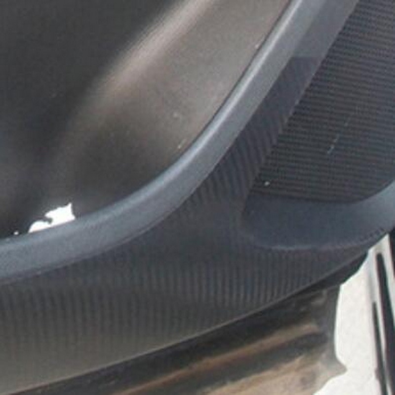 Tonlinker interiør bildør anti-snavset pad cover sticker til citroen  c5 aircross  -19 bil styling 4 stk carbon cover sticker