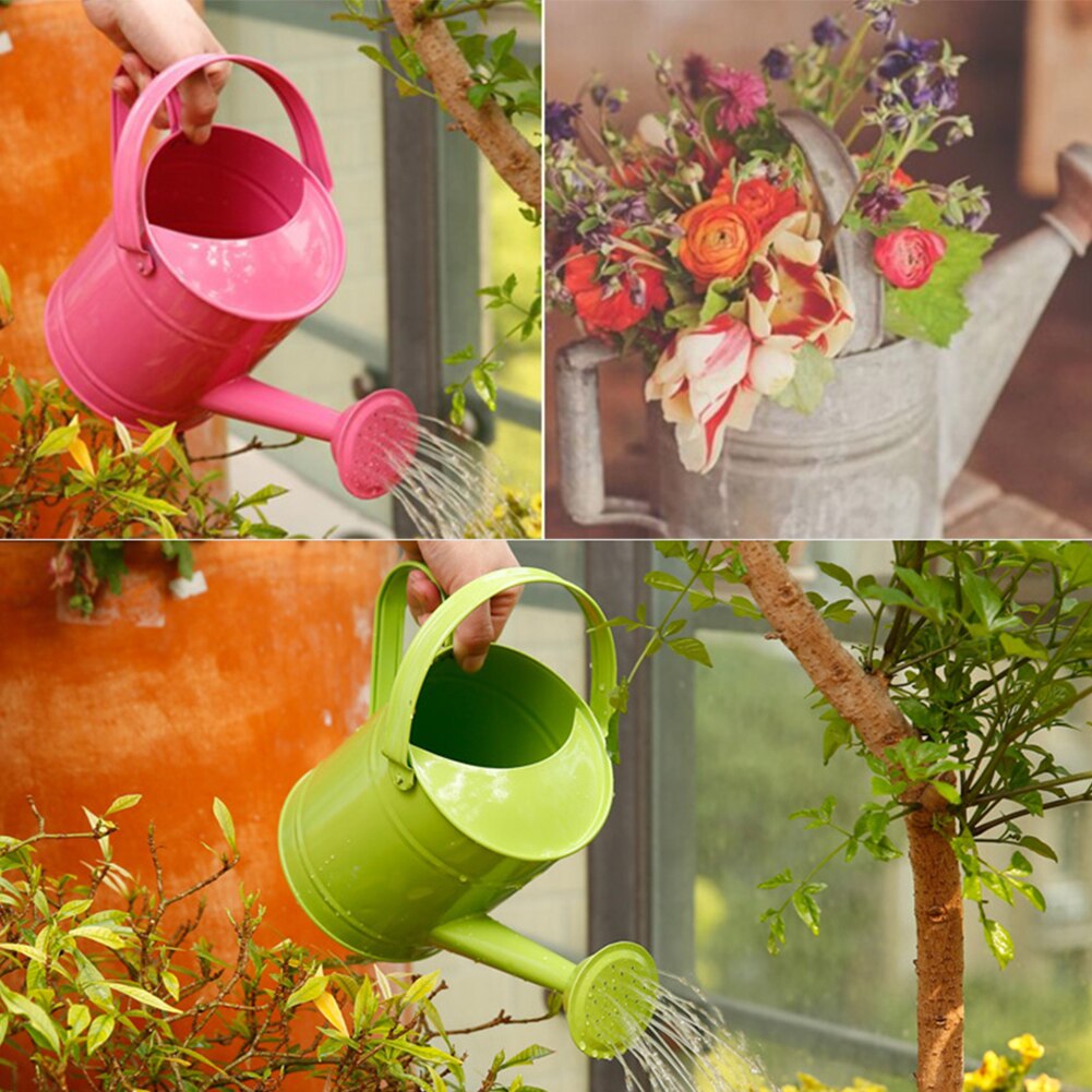1.5L arrosoir fer bonsaï plante douche maison jardin Pot d'eau saupoudré Irrigation fournitures arrosage bouilloire outils de jardinage