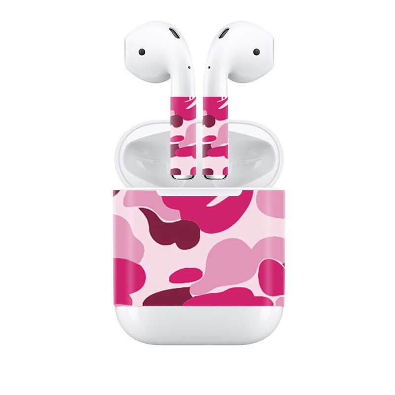 Funda protectora para Apple Airpods, decoración de pegatinas bricolaje