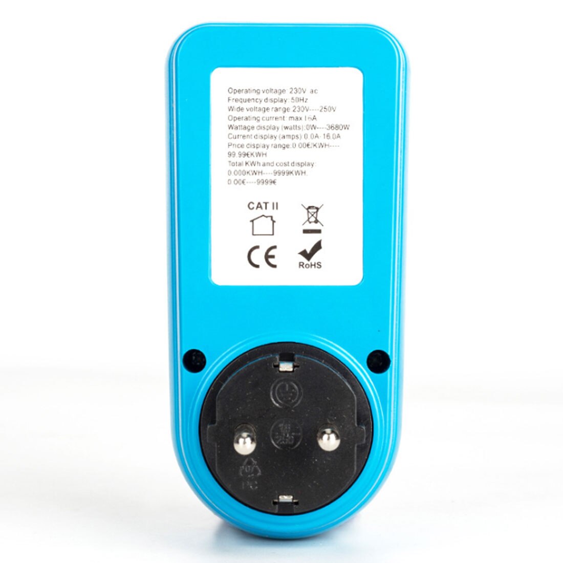 Strom Analyzer Monitor Steckdose Digital Spannung Wattmeter Power Verbrauch Watt Energie Meter KWh AC230VAC120V EU UNS UK Stecker