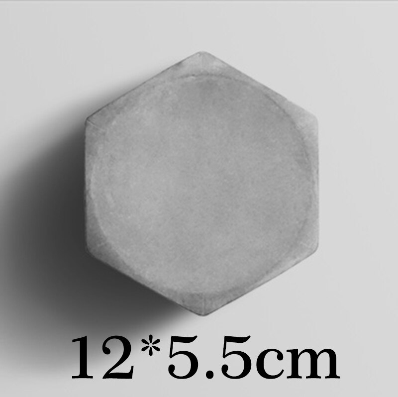 Betonkroge silikone skimmel cement cylindriske klædekroge formvarer bøjler klædekroge dekorative forme