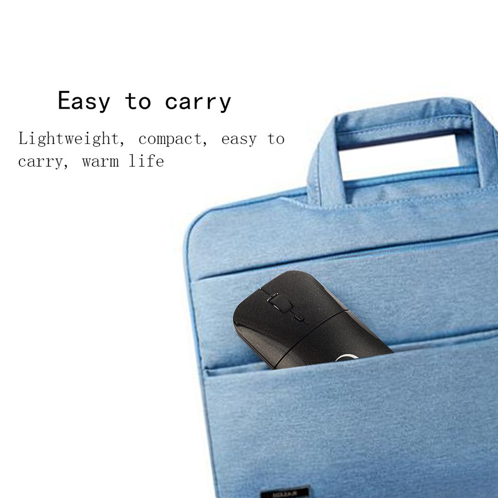 Souris sans fil réglable ergonomique affaires voyage bouton Mini souris Portable ergonomique ordinateur silencieux PC Gamer bureau