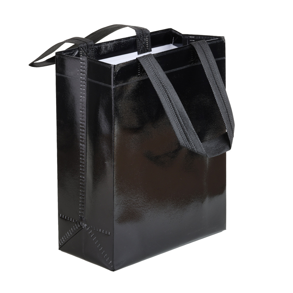 Bolsa de compras colorida de , bolsas de tela no tejida con asa, bolsas de embalaje de para de boda, postre, dulces, bricolaje, 2/5 Uds.