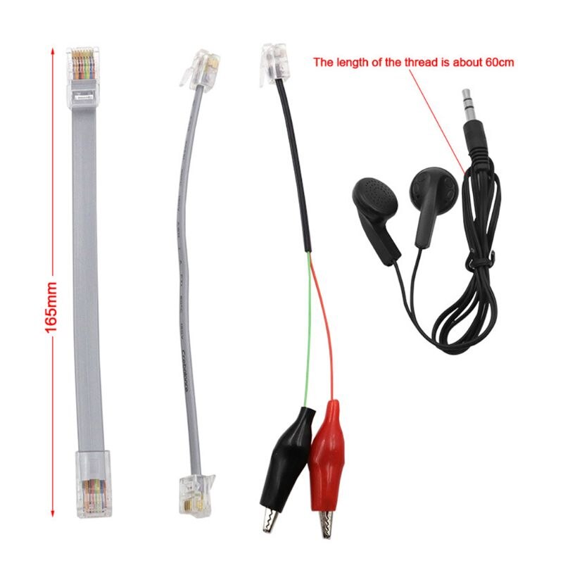Lan Kabel Tester Cat5 Cat6 RJ11 RJ45 Utp Stp Detector Lijn Locator Tracker Telefoon Diagnose