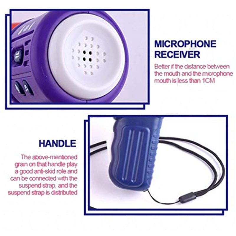 Funny Big Mouth Voice Changer Loudspeaker Toy Novelty Spoof Voice Amplifier Male / Female / Robot Voice Funny