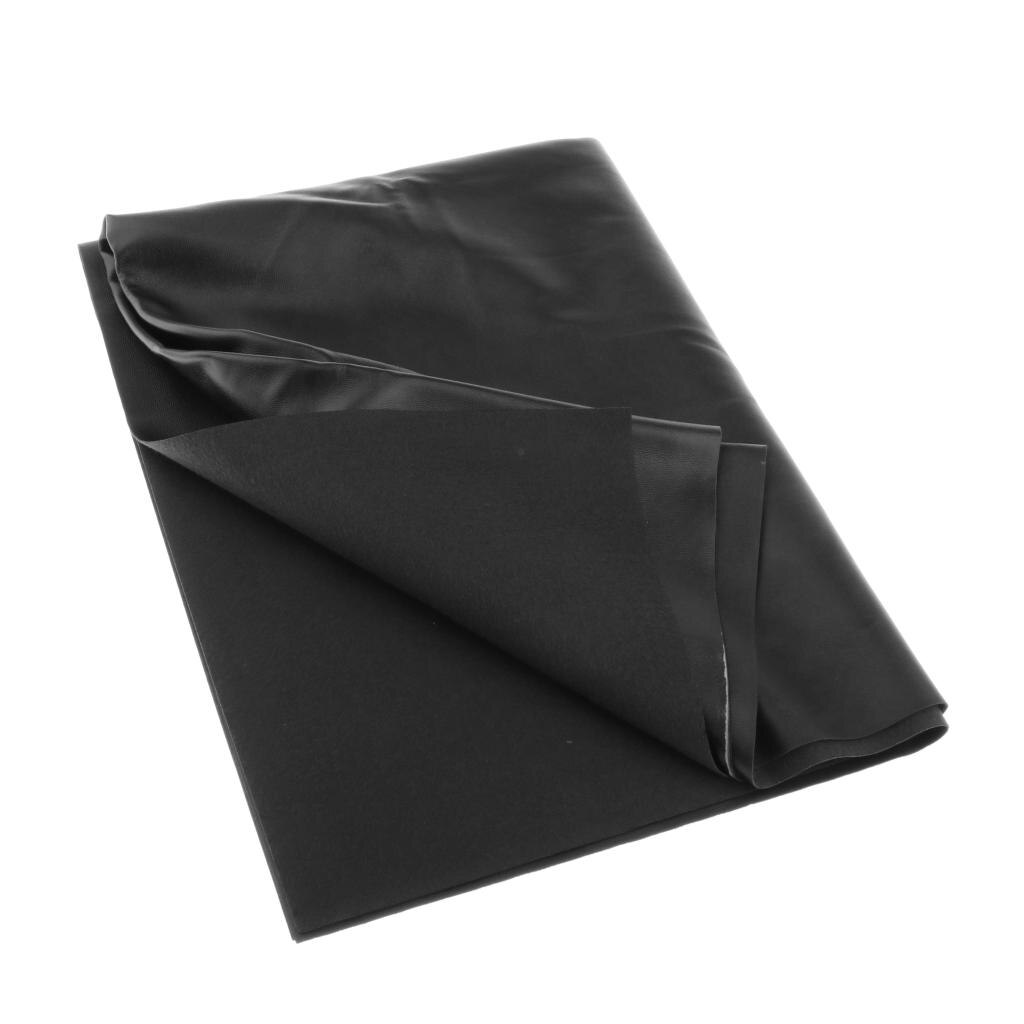 High Elastic Leather Texture Motorcycle Seat Cover Fabric, Motorcycle Flexible Seat Protector, 93x65cm