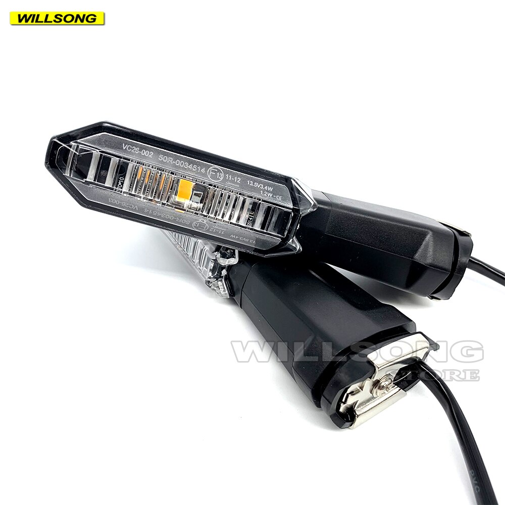 La parte trasera delantera luz LED de intermitente lámpara intermitente indicador para KAWASAKI Z/125/250/300/400/650/750/800/900/1000 Z650 Z900 de la motocicleta