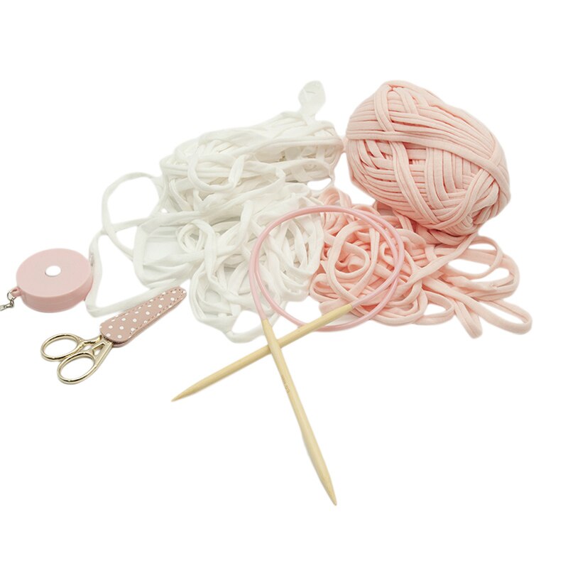 Circular Knitting Needles Wooden Sweater Needles Wool Hat Knitting Ring Needles DIY Hand Knitting Tools