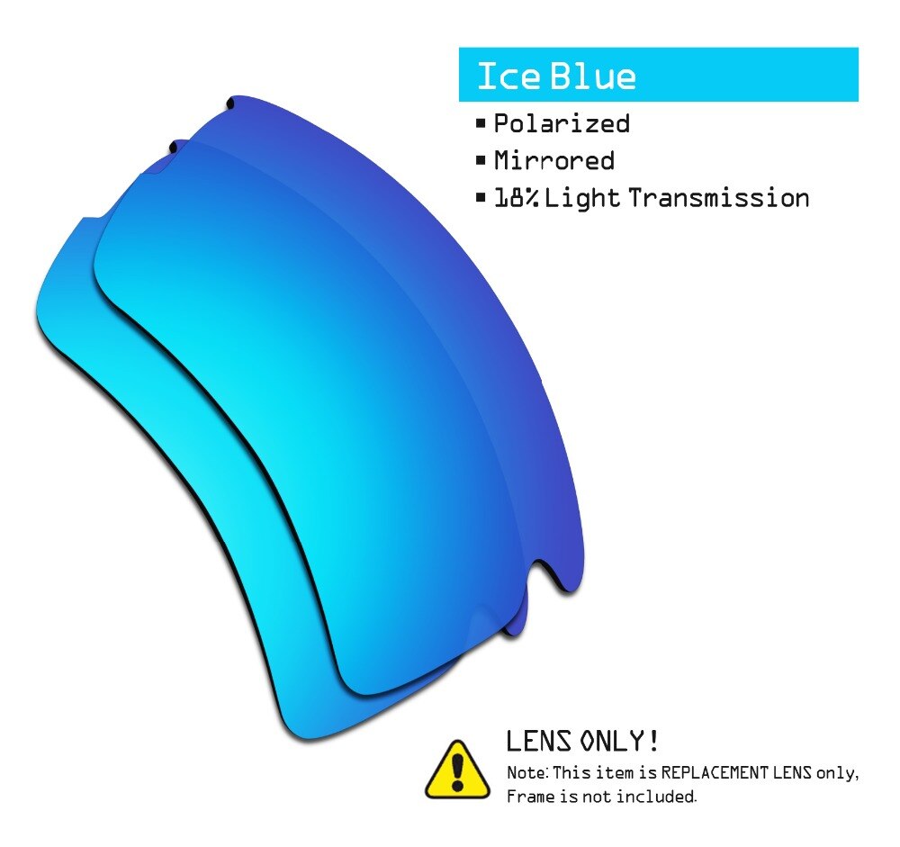 SmartVLT 5 Pairs Gepolariseerde Zonnebril Vervanging Lenzen voor Oakley Flak 2.0 XL-5 Kleuren