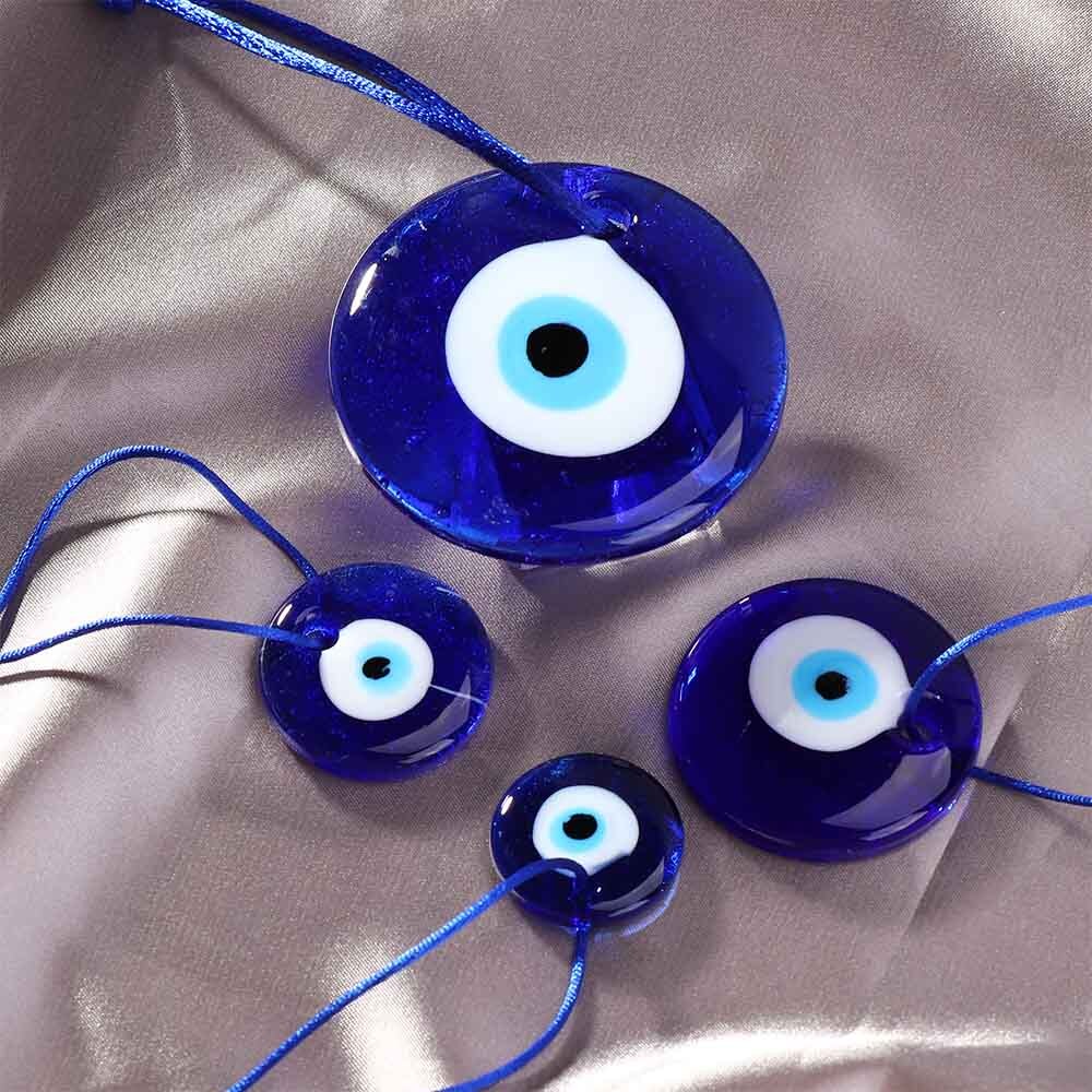 Heldig tyrkisk blå øje charme vedhæng nøglering bil nøgleringe ring til baby diy nøglering
