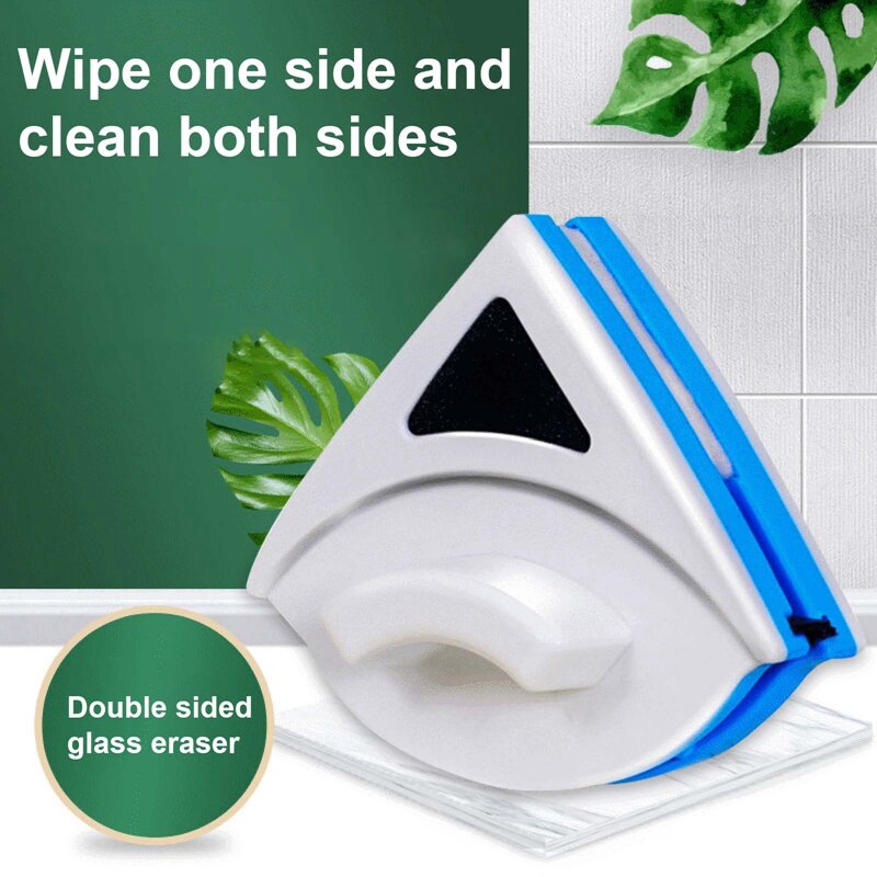 Double Sided Magnetic Window Glass Cleaner Magnets Brush Home Wiper Surface Cleaning Tools For 3-8mm/7-15mm/15-24mm Glass