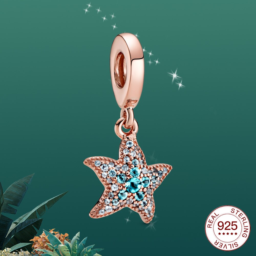 925 sterling silver Marine dolphin whale shell charm Fit Original silver Bracelet Jewelry For Women Summer: PAS173