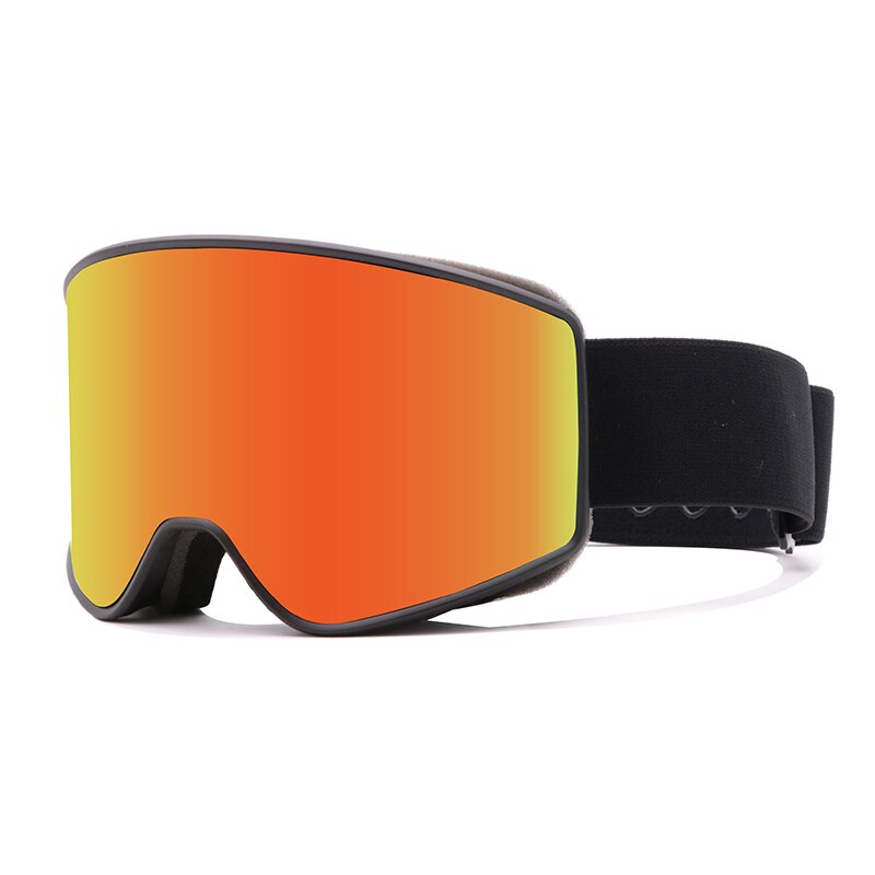 Vintermärkes snöglasögon med kolumn, ansiktsskydd, dubbelskiktad anti-imma, #39 för skidåkning