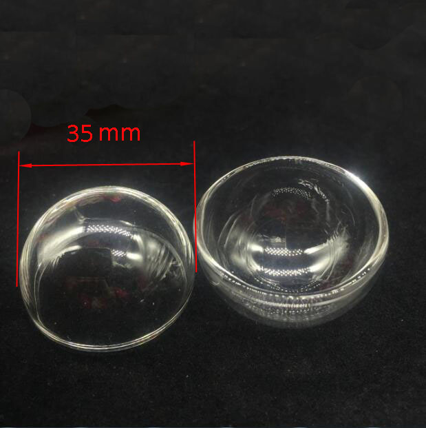 10 pièces hémisphère verre breton couvercle, bricolage clair demi-rond bouteille verre globe bulle verre fiole pendentif 8-70mm: Or