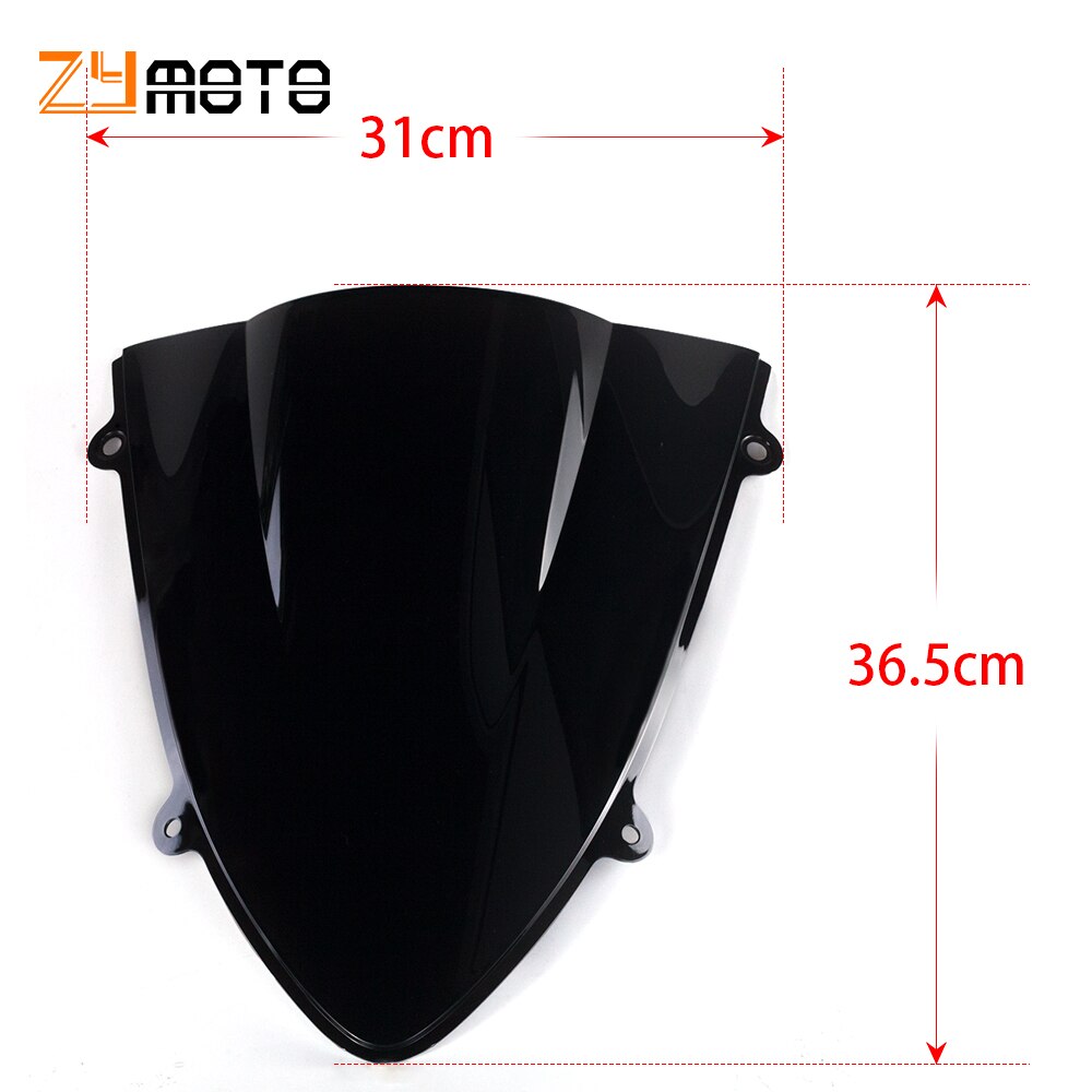 For Kawasaki Ninja 250 EX250R ZX250R EX ZX 250R black Clear Motorcycle screen Windshield WindScreen