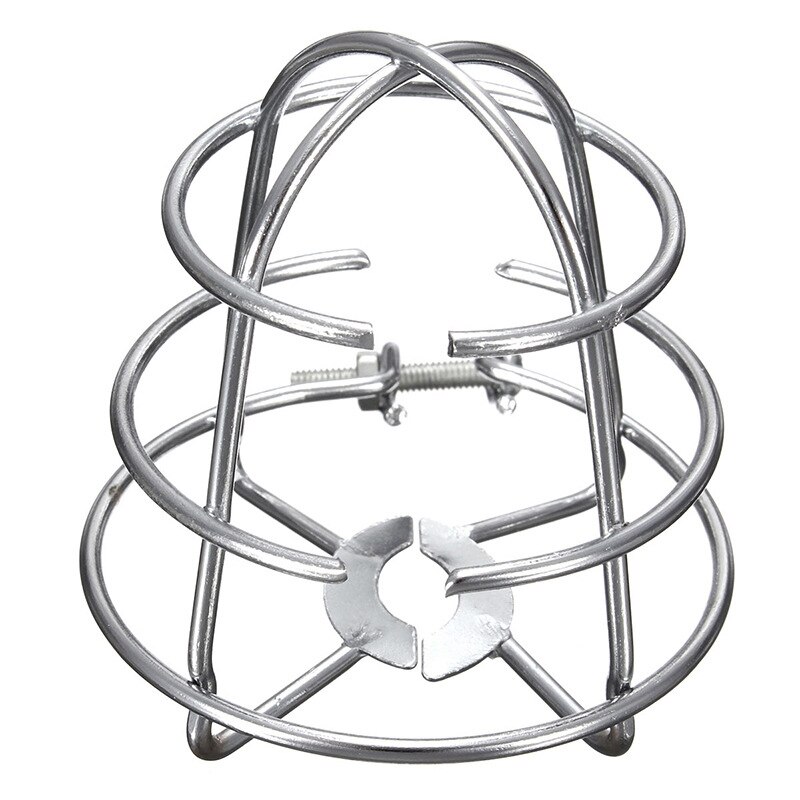 NewFire Sprinkler Headguard,Fire Sprinkler Head Protection Frame Recessed Heavy Duty Chrome Plated Sprinkler Headcage
