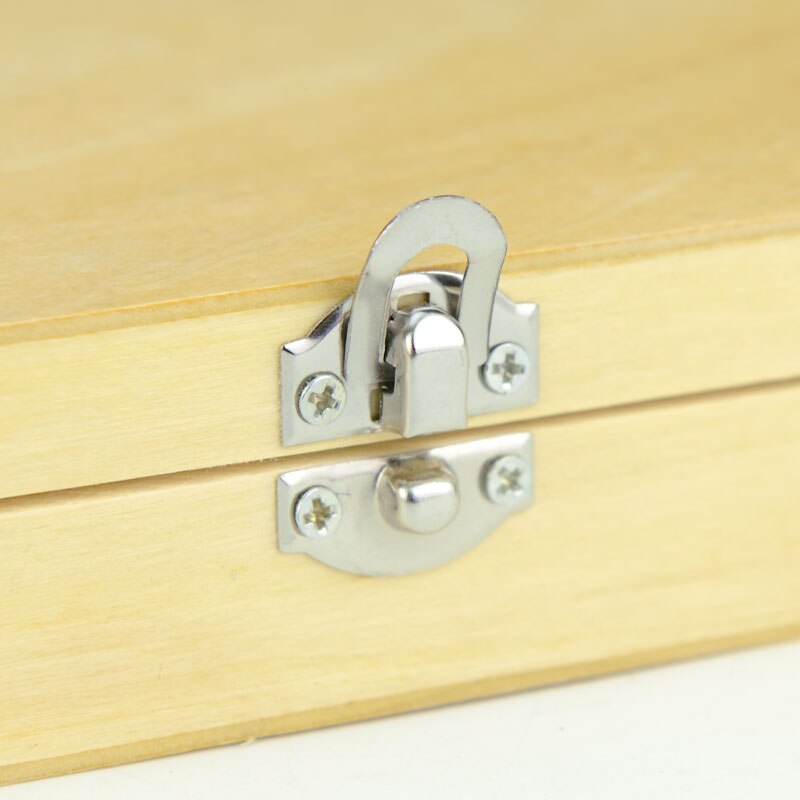 100pcs Wooden Microscope Slides Box Pathological Slides Storage Box Holder Case