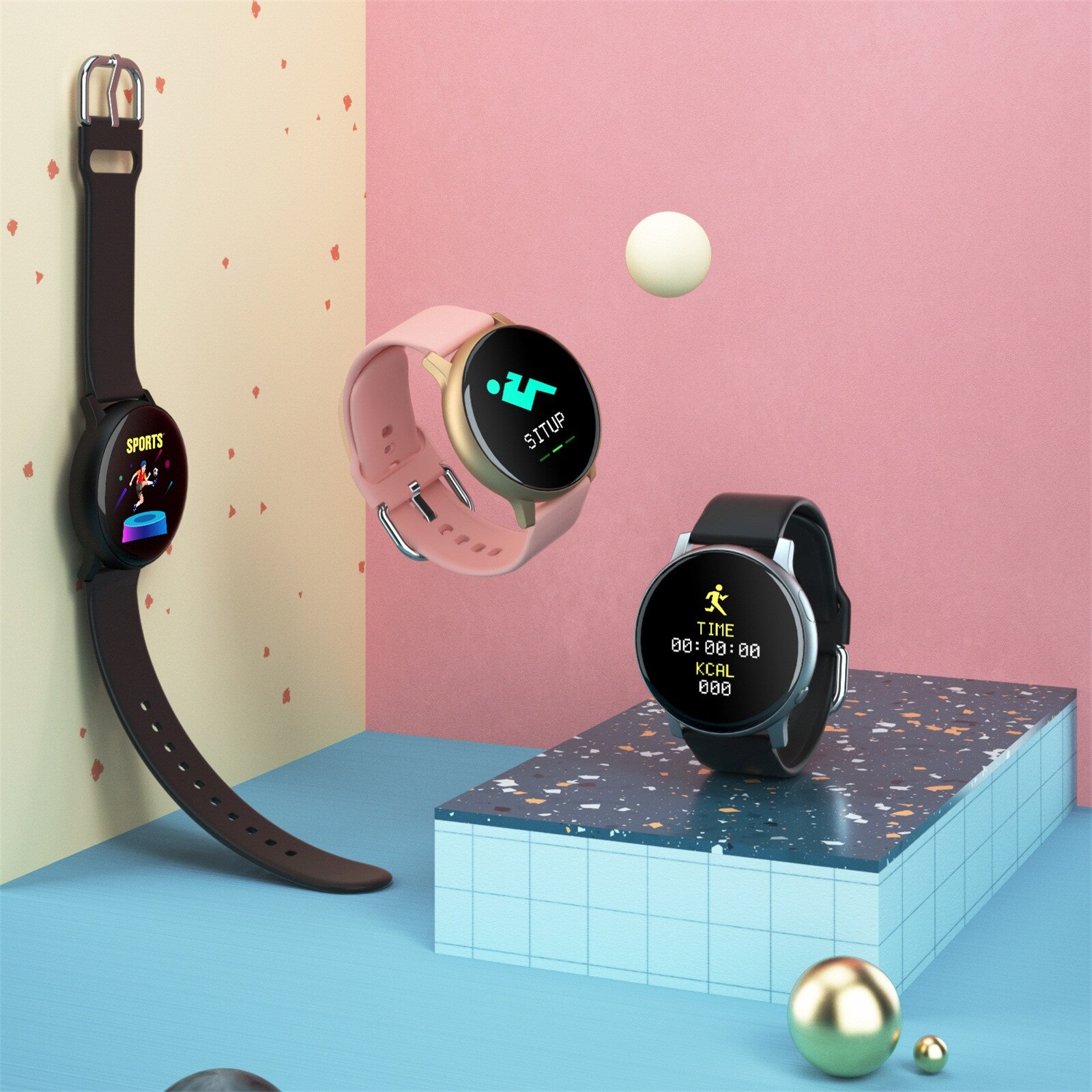 Blood Pressure Heart Rate Smart watch Ip67 Waterproof Fitness Tracke SmartWatch S2 Men Smart Watch opaski na rękę