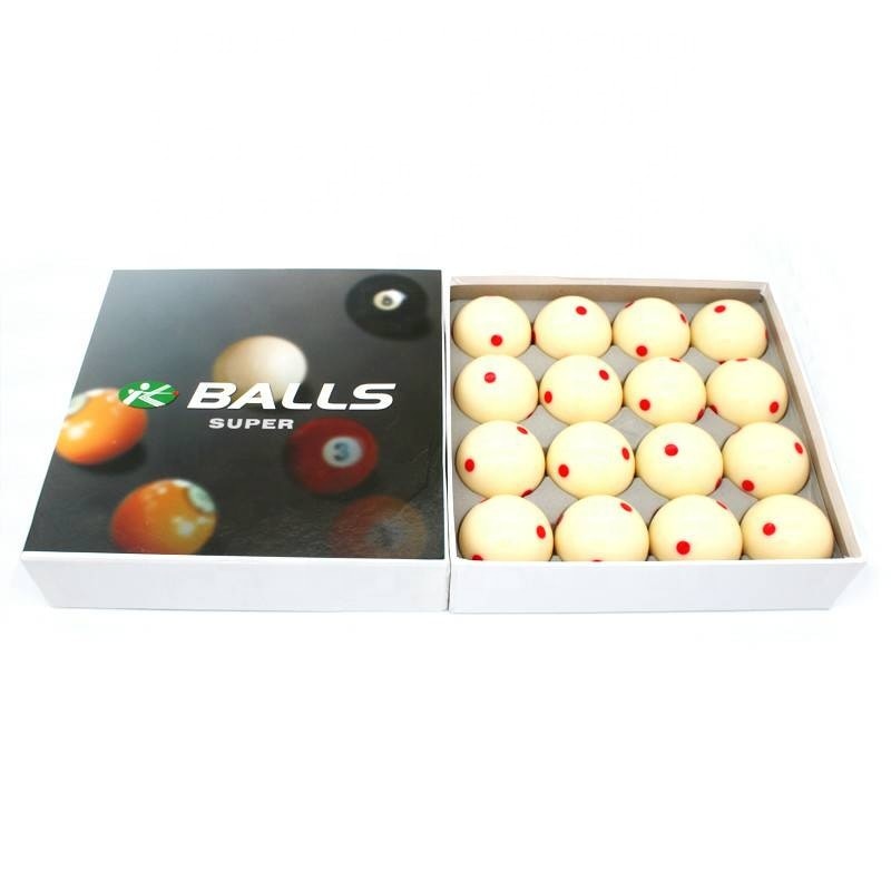 Jeu de boules de billard de 57.2mm 16 pièces/boîte 2-1/4 "à vendre