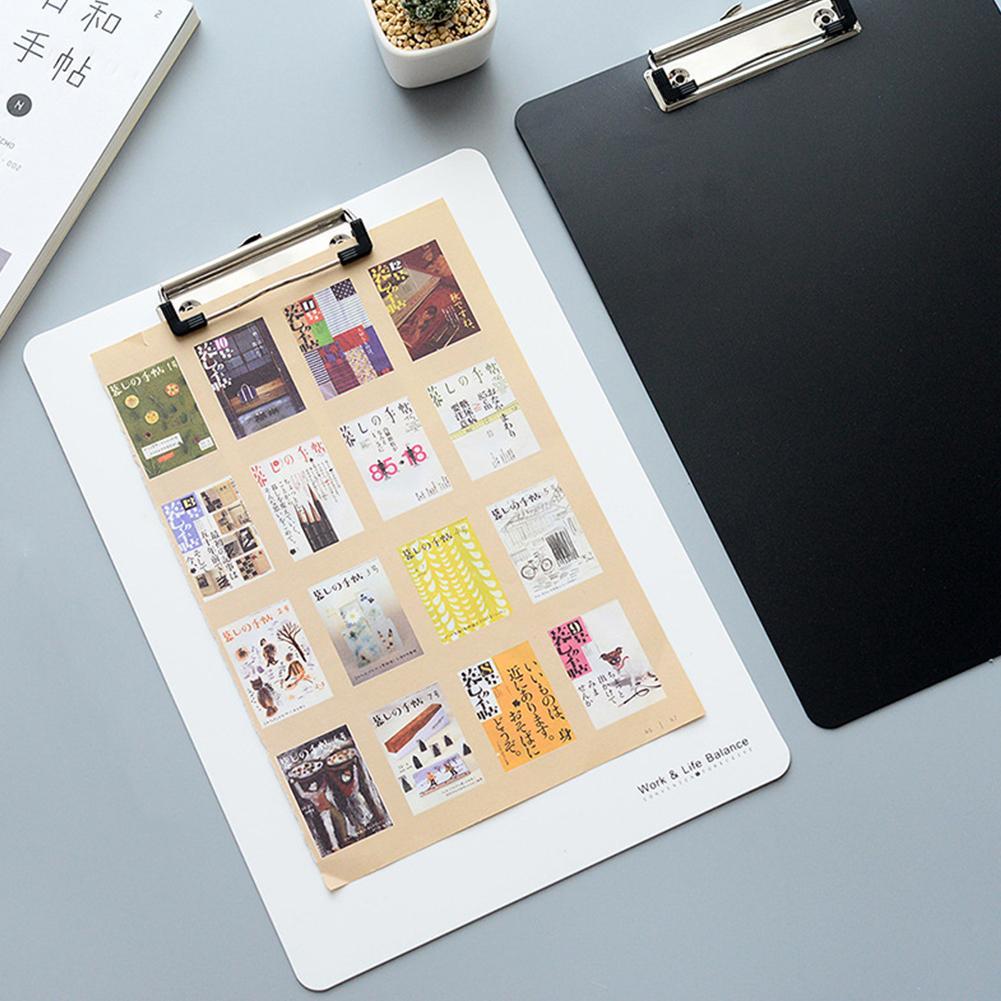 1 Pc Writing Clipboard A4 Clipboard School Document Office Pad Writing Stationery Folders File Holders J7P9