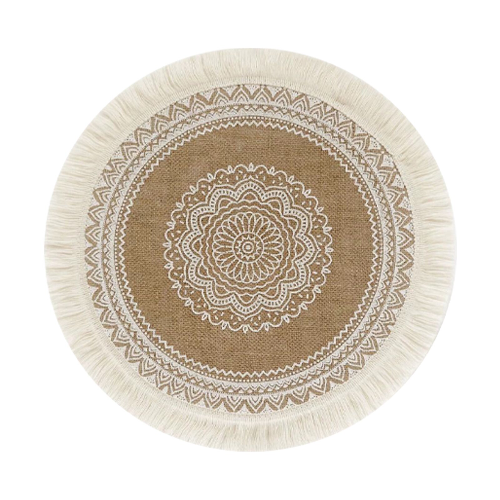 Rotan Trivet Matten Tafel Mat Warmte Isolatie Handgemaakte Katoen Vlas Eettafel Antislip Placemat Hittebestendige Cup Coaster
