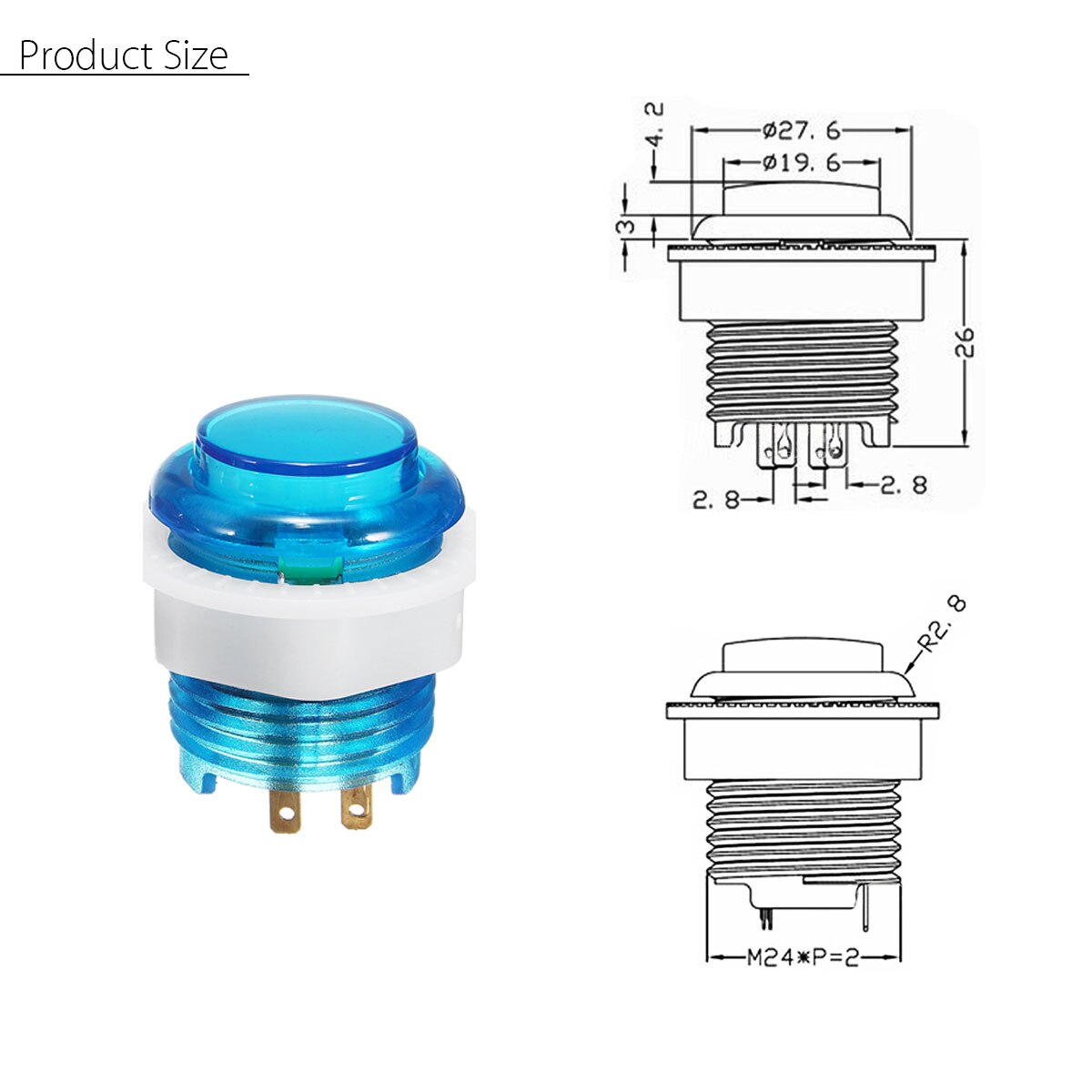 Arcade Joystick DIY Kit de cero retraso Arcade DIY Kit USB codificador PC Joystick Arcade Sanwa y botones para Mame Arcade