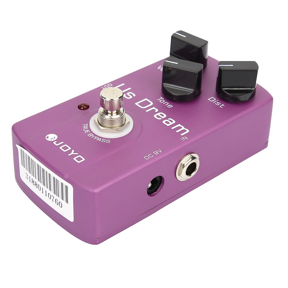 Efeitos de guitarra elétrica pedal efeito dispositivo true bypass JF-34 americano distorção guitarra efeito dispositivo pedal acessórios guitarra