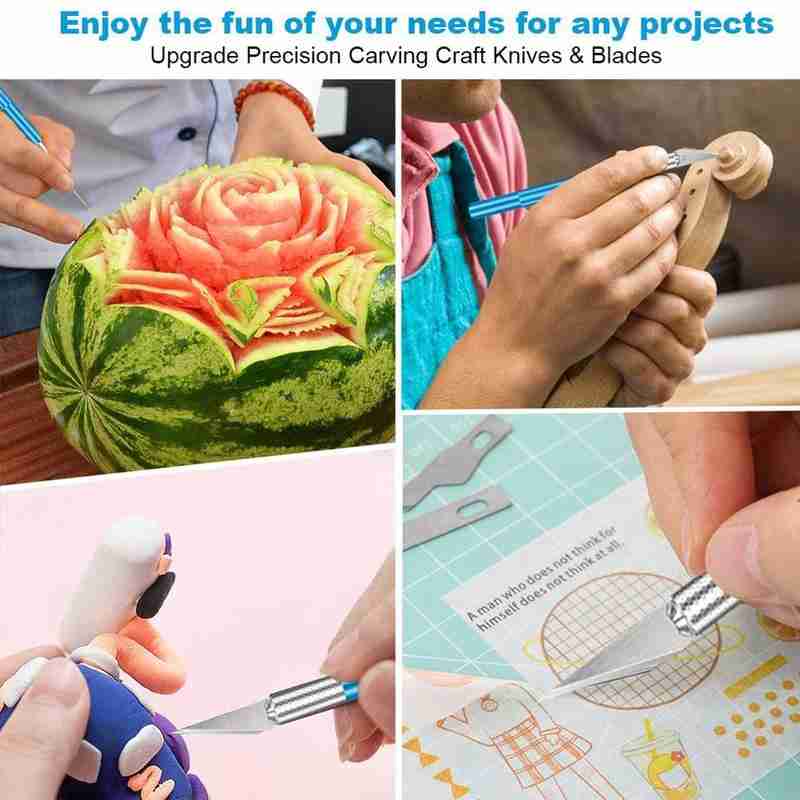 Carving Knife Multi-function Carving Tool Set for Woodworking Manual