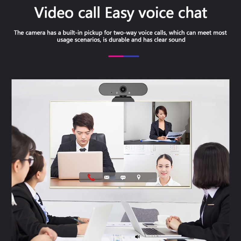 AutoFocus 1080P Webcam CMOS Sensor 1080P USB Web Camera+Mic Beauty Cam Broadcast