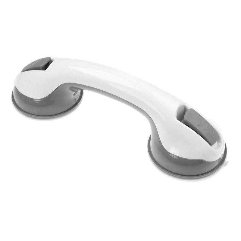 Kids Elderly Anti Slip Bathroom Handle Grab Bar Strong Sucker Toilet Rail Grip Support Safety Shower Bath Tub Grab Handle: 02 22x7x7 cm