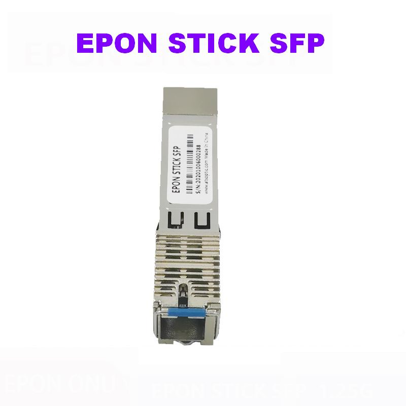 PON STICK EPON GPON XPON SFP ONU Stick con conector MAC SC módulo DDM pon HGU 1490/1330nm PPPoE IPoE 1,25 Gbps 802.3ah: Azul