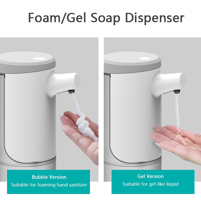 Automatic Soap Dispenser Touchless Wall-Mounted Handsfree Liquid Hand Wash 450ML S Automatic Liquid Pump Hands-free: Foam Dispenser