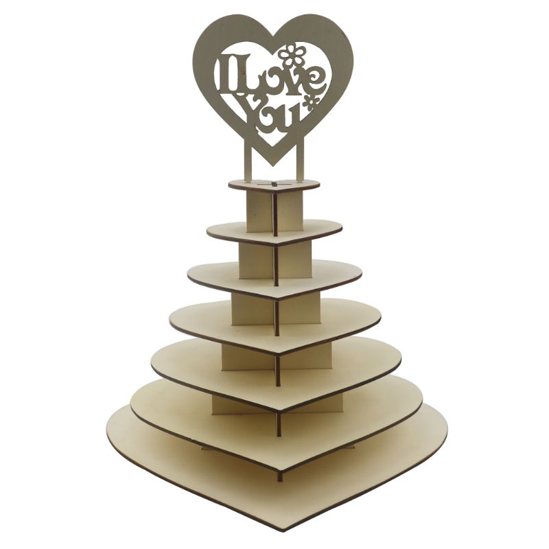 Ferrero Rocher ICH Liebe Sie Herz Pyramide Hochzeit Schokolade Nachtisch Anzeige Stand M6CE