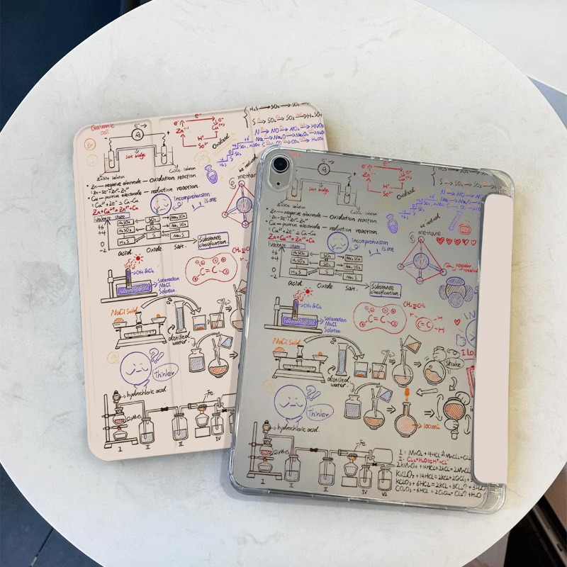 Chemistry Notes Tablet-Abdeckung für IPad 10.2 Hülle 7/8/9. Generation 10. Funda IPad Air 5 4 10.9 Hüllen Ipad Mini 6. Generation