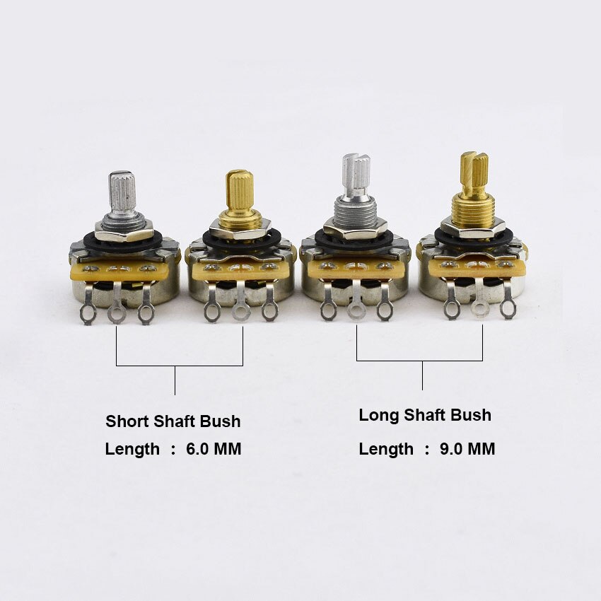 1 Piece Original Genuine 250K/500K CTS Potentiometer(POT) For Electric Guitar (Bass)