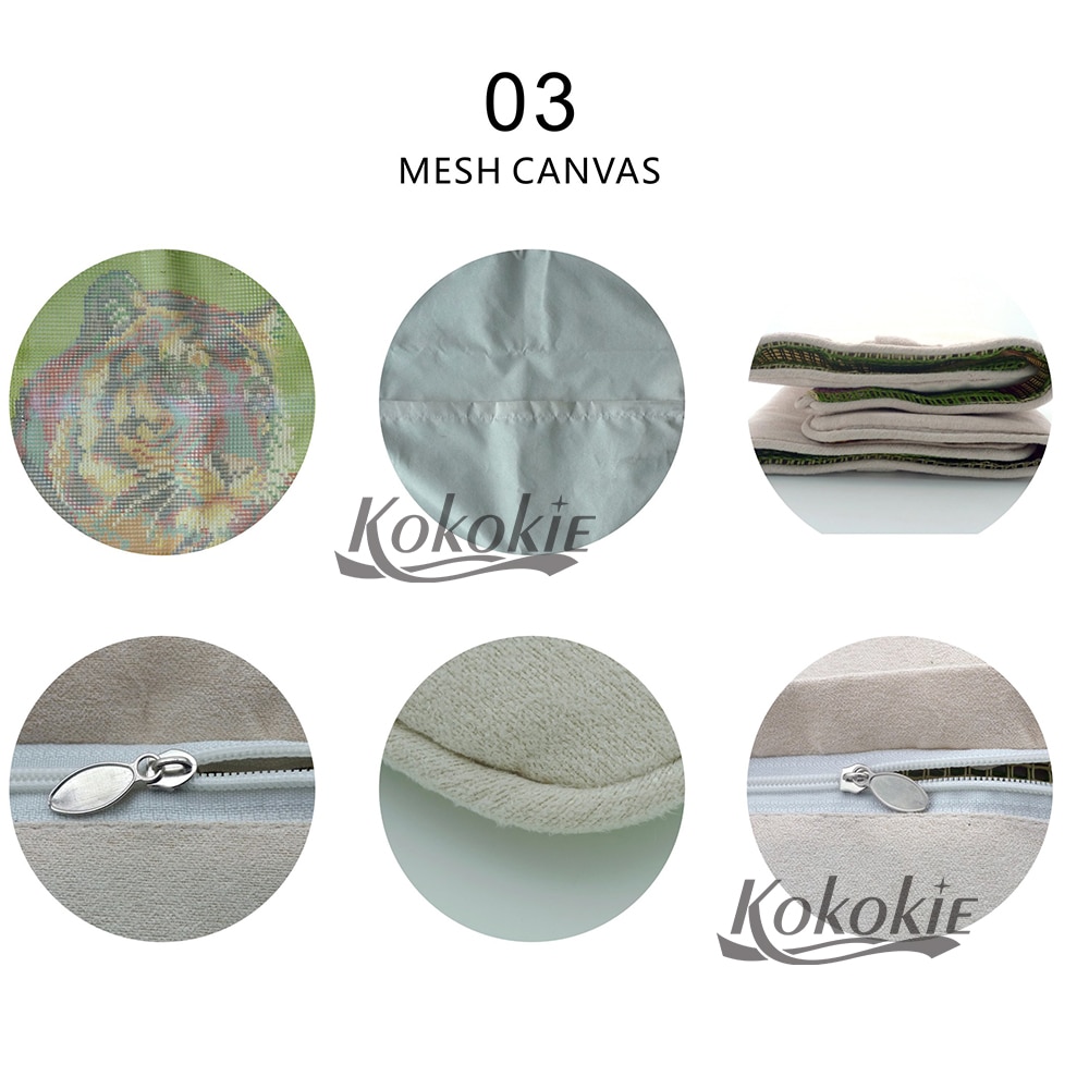 DIY Cross stitch kits For Embroidery yarn pillow making kit thread throw pillow Cross-Stitching embroidery cushion cover kits