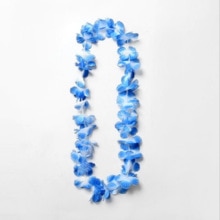 1 Pcs Hawaiian Wreath Flower Necklace Artificial Garland Hawaiian Hula Neck Ring
